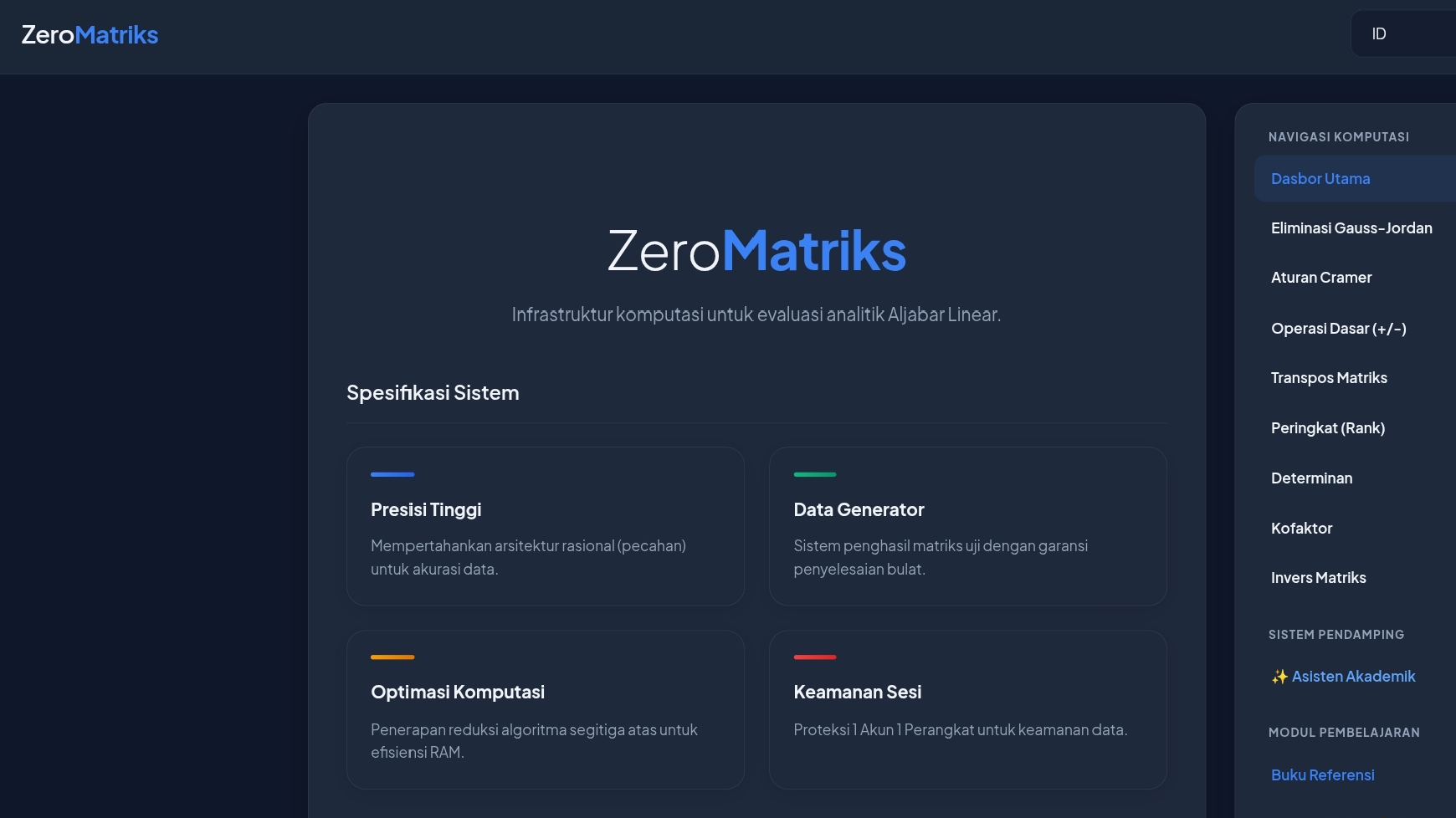 Project Zero Matriks
